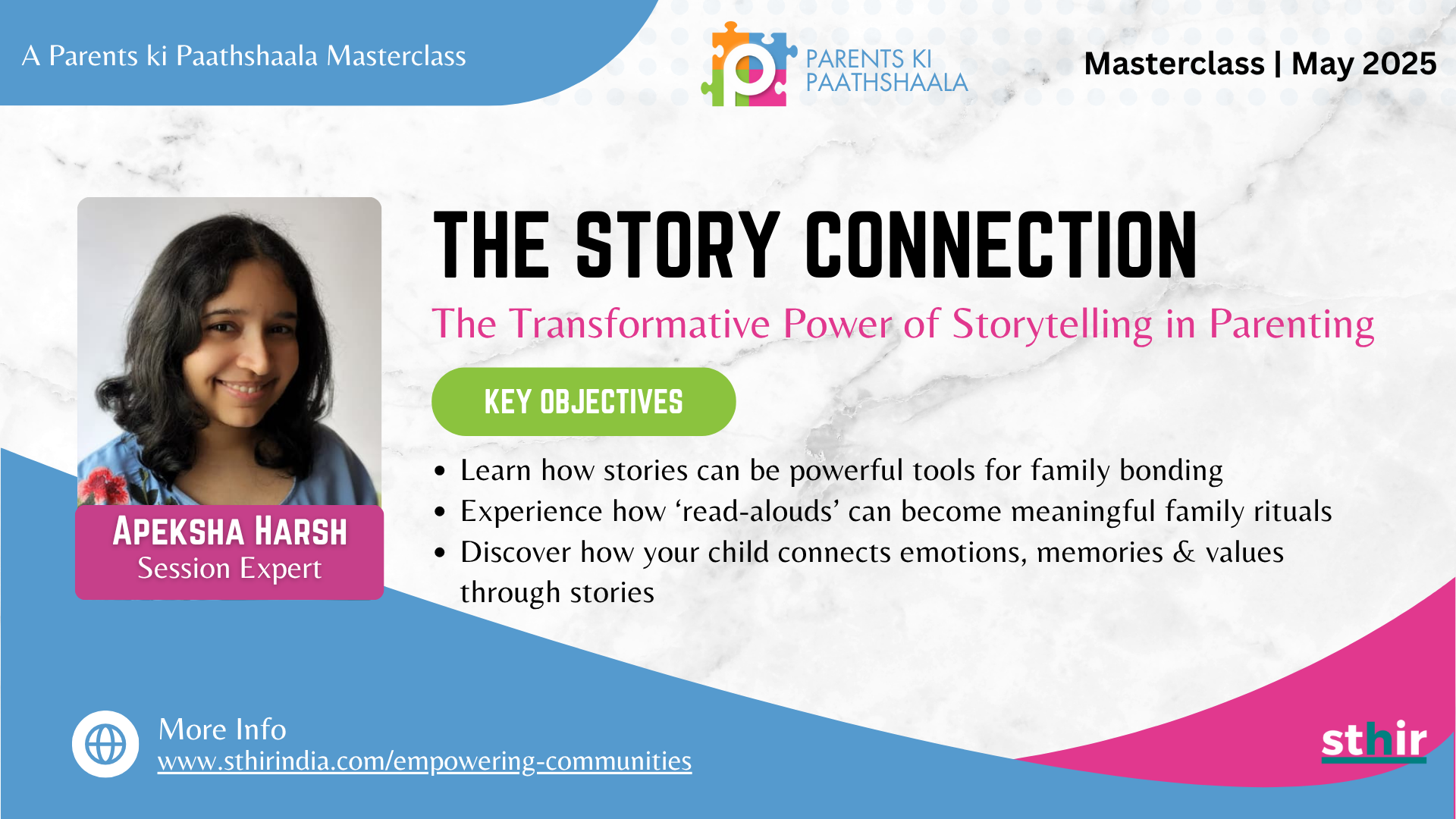 Parents Ki Paathshaala, The Story Connection , parenting, childhood, education