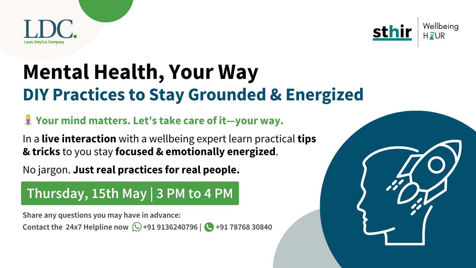 DIY Approach to Mental Health, wellbeing hour, employee assistance programme, mental health, employee wellbeing