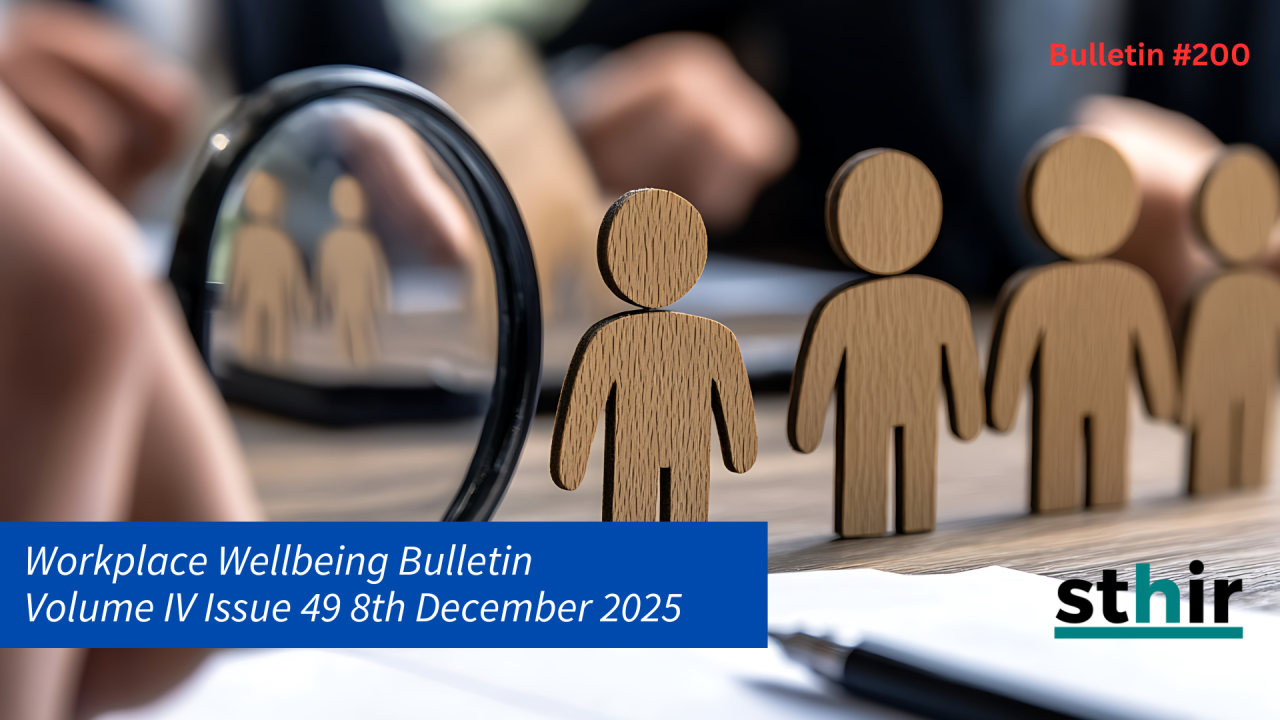 Workplace Wellbeing Bulletin 2025, issue 49, physical wellbeing, emotional wellbeing, occupational wellbeing, social wellbeing, financial wellbeing, spiritual wellbeing, Workplace wellness, Lok Sabha , “Right to Disconnect” calls beyond work hours , empower employees , work-life boundaries , physical infrastructure & digital accessibility , digital tools, inclusive hiring practices , persons with disabilities (PwDs) , workforce, hybrid working , employment’s future , mental health and productivity , structured task design, manager support, and flexible home-office mixes , Gen Z Job Hunting , frozen hiring, rising layoffs, rising AI use in workplaces , technological change , climate change , environmental wellbeing , silent workplace hazards, Climate-induced stress, heat risks, and eco-anxiety , AI Is Reshaping Consulting,
